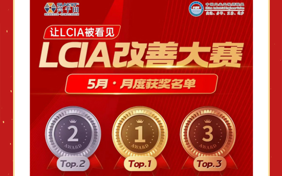 5月份优秀LCIA视频大赛 | 获奖名单公布啦！