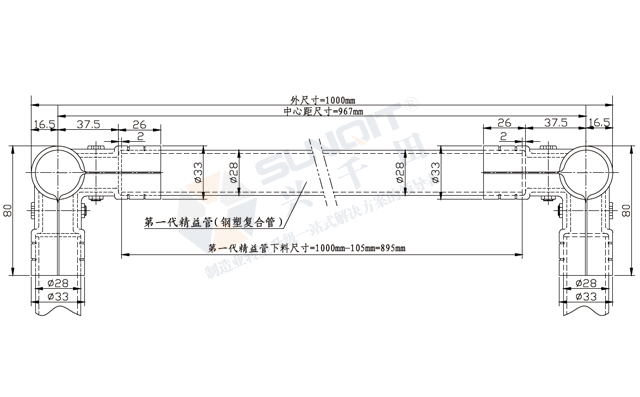 教你如何计算线棒工作台中线棒长度？