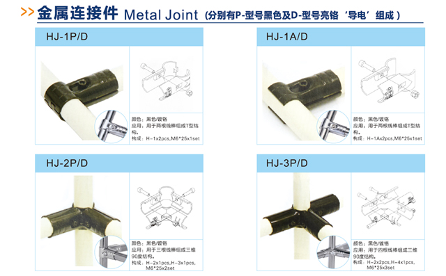 精益管规格|线棒连接件规格说明