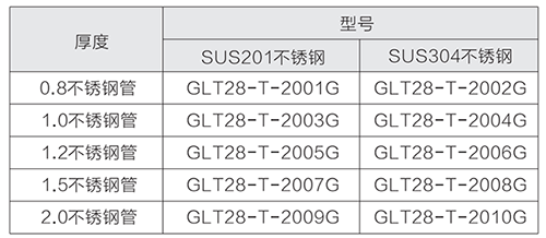 不锈钢精益管型号