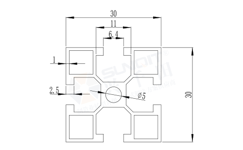 3030国标型材B