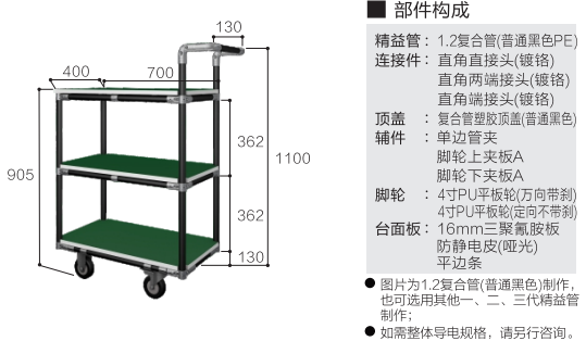 周转车B(700*400)