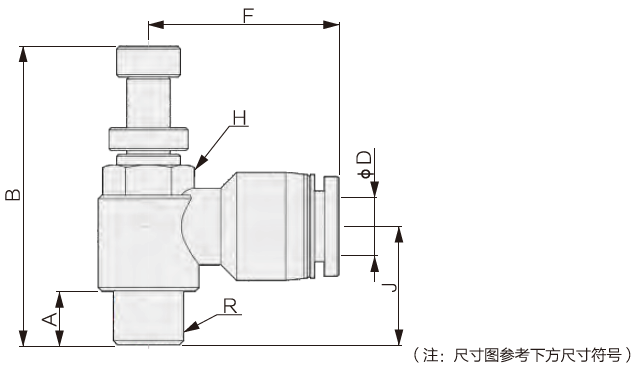 调速阀L型