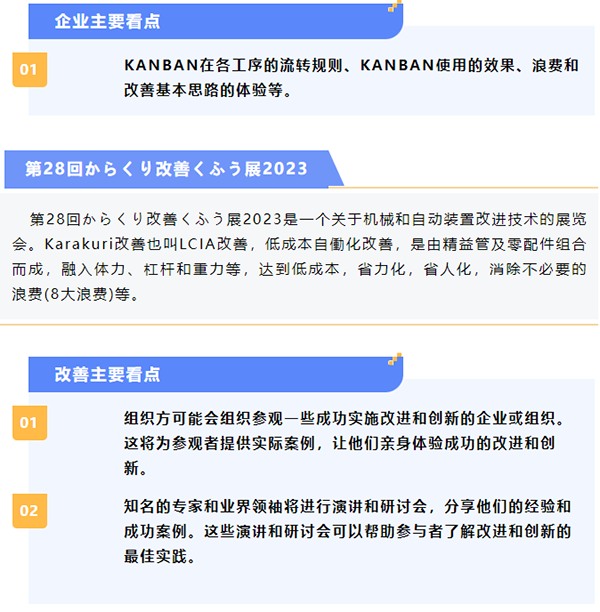 日本LCIA低成本智能自动化标杆研修日程10