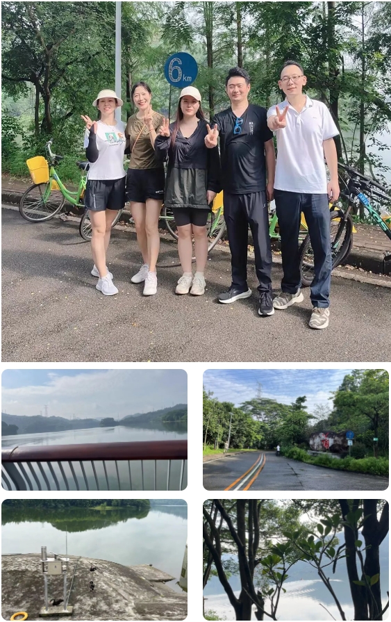 兴千田集团黄牛埔森林公园骑行活动2