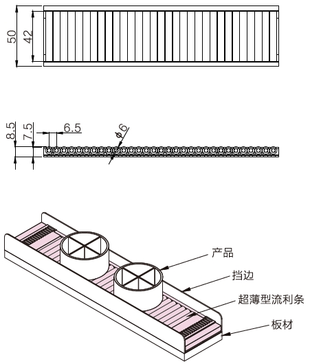 超薄型流利条