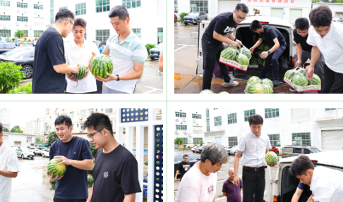 兴千田集团以担当传递夏日温情2